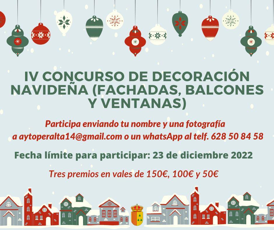 Imagen El Ayuntamiento convoca el IV CONCURSO DE DECORACIÓN NAVIDEÑA.