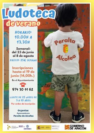 Imagen Ludoteca - Verano 2025, Peralta de Alcofea.