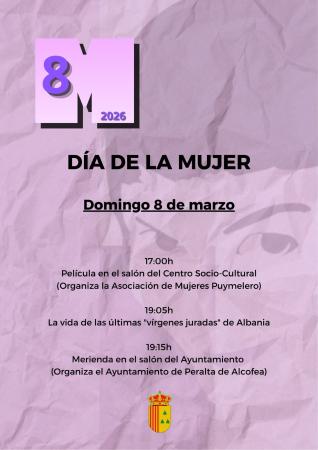 Imagen Día de la Mujer, 2026.