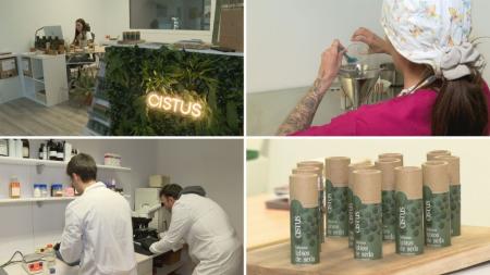 Imagen Varios proyectos oscenses de cosmética natural logran asentar población...