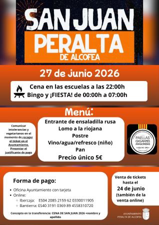 Imagen San Juan 2026 en Peralta de Alcofea
