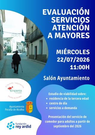 Imagen Evaluación de servicios para atención a Mayores.