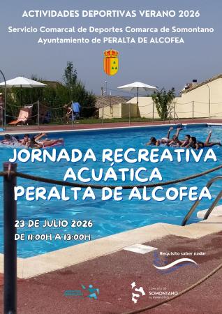 Imagen Jornada acuática en Peralta de Alcofea