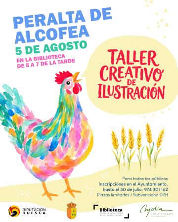 Imagen Taller de Ilustración en Peralta de Alcofea