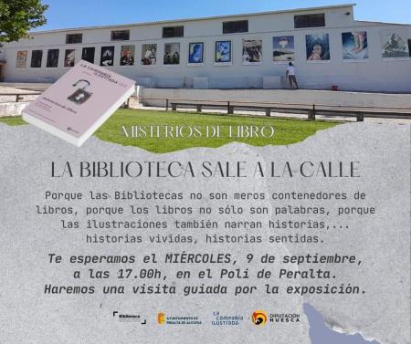 Imagen La Biblioteca sale a la calle: "Misterios de libro". Visita guiada.