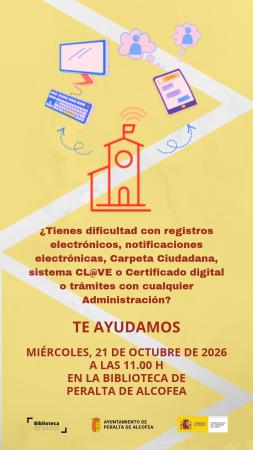 Imagen Taller de Administración Cerca de Ti, en Peralta de Alcofea