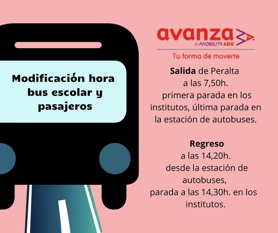 Imagen Nuevos horarios de autobús.